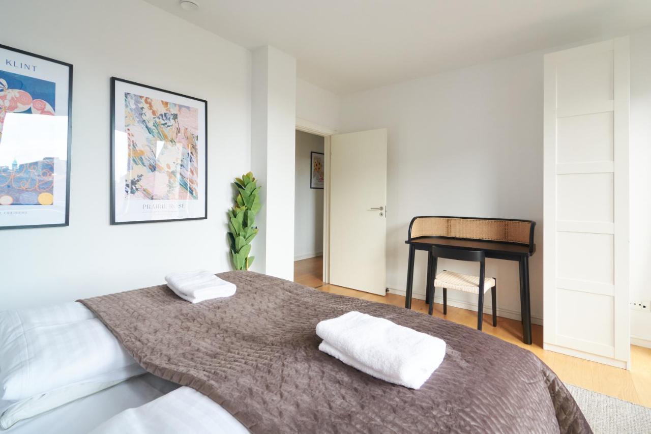 Stylish 2Br W Private Balcony In Cph City Centre Kopenhagen Exterior foto
